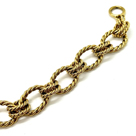 J. Crew Nautical Gold Chain Bracelet - Picture 3 of 7